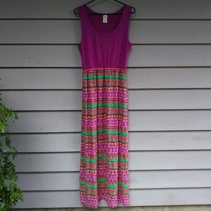 Faded Glory Dresses - Colorful Maxi Dress Large Faded Glory Dresses - Colorful Maxi Dress Large